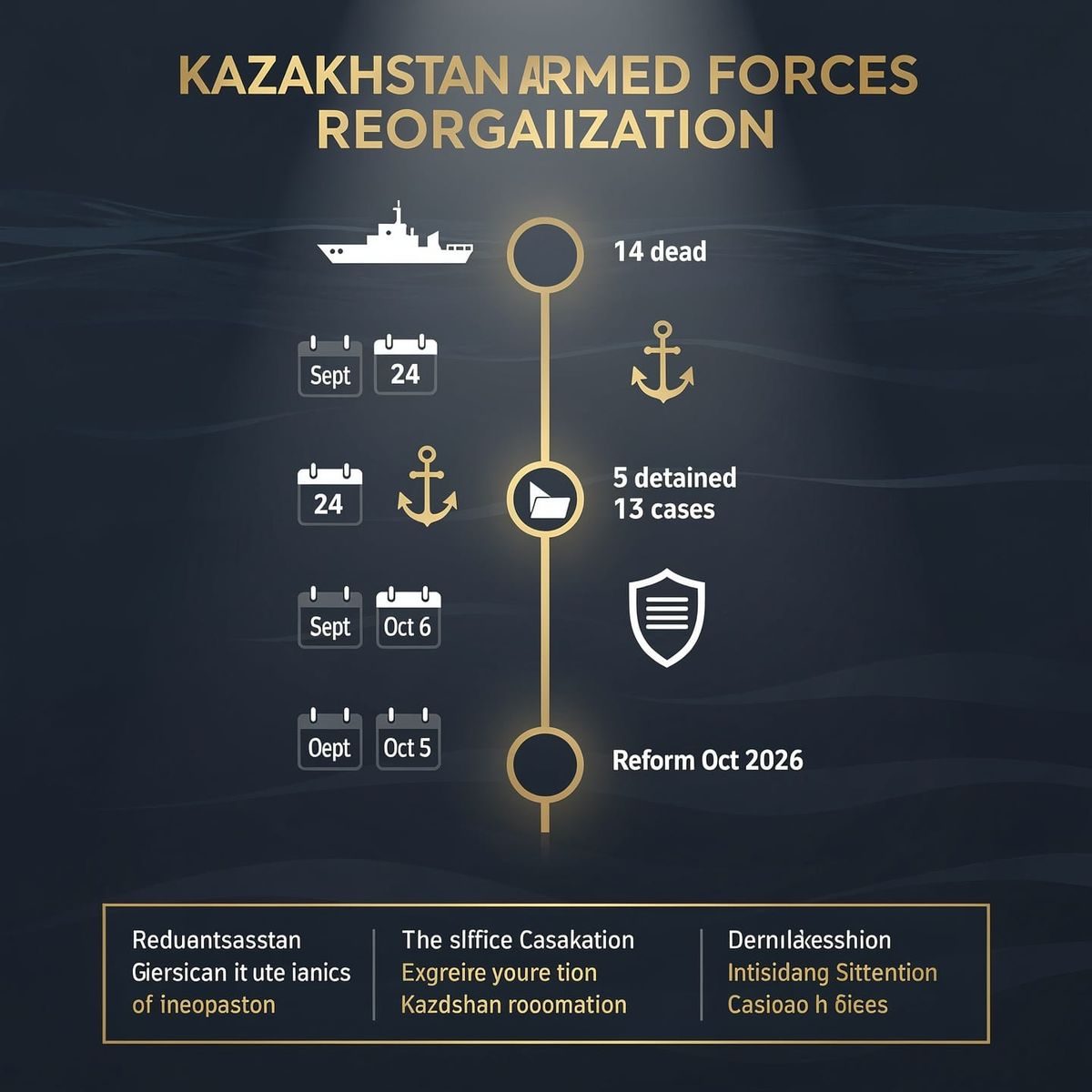 Kazakhstan Orders Military Reorganization After Fatal Caspian Drill