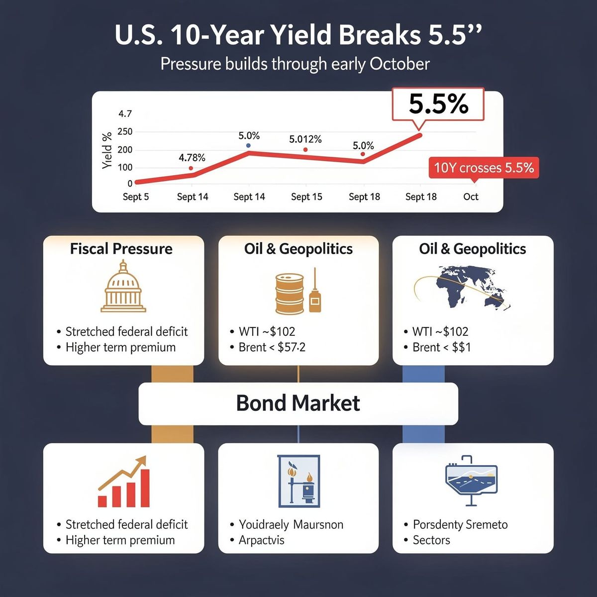 U.S. 10-Year Treasury Yields Cross 5.5%