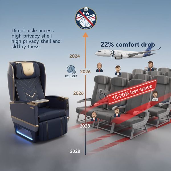 Delta's 44-Recliner Seat Swap: FAA Delays Reshape U.S. Premium Air Travel Through 2028