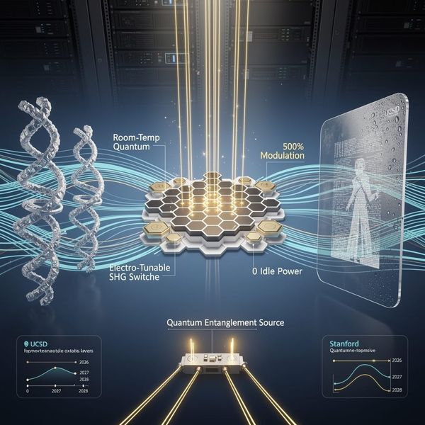 ⚡ 500% Light Modulation: Valleytronics & Photonic Chips Rewrite Computing Rules