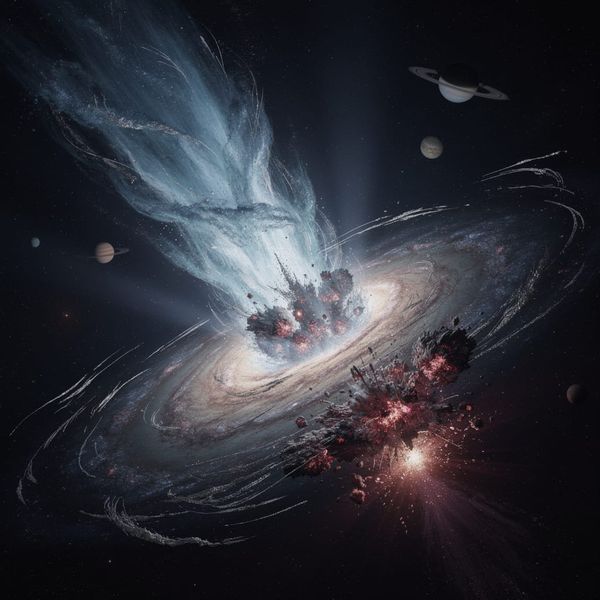 💥 Cosmic Wind Shuts Down Early Universe: First Galaxies Die in <200M Years