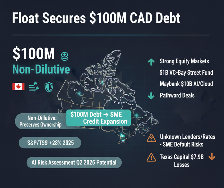 Float Financial Raises $100M CAD, Trump Launches Newborn Accounts, Qiagen Targets $2B Sales