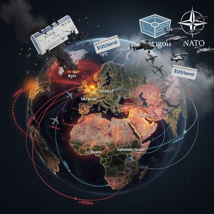 $2.1T Sell-Off: 47 Flights Canceled, 8,400 Stranded as Geopolitical Chaos Redraws Global Skies