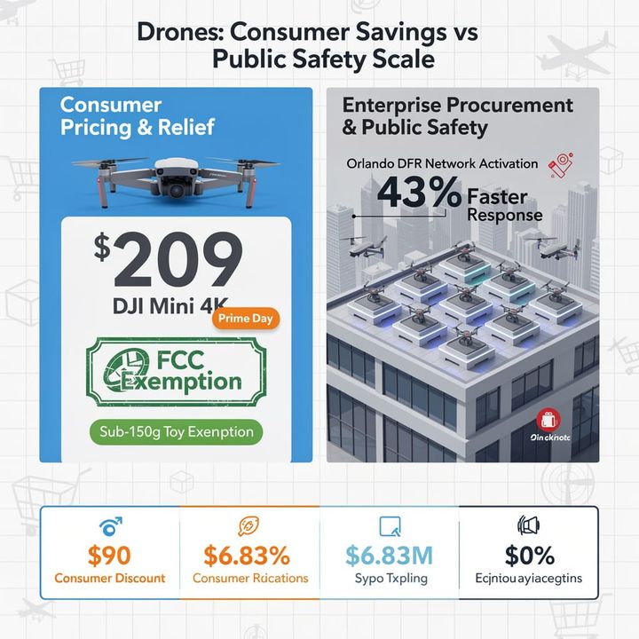 4-Hour Copenhagen Lockdown, 300-Foot Boston Near-Miss, $209 DJI Drone: Global Aviation Faces Safety and Commoditization Crisis