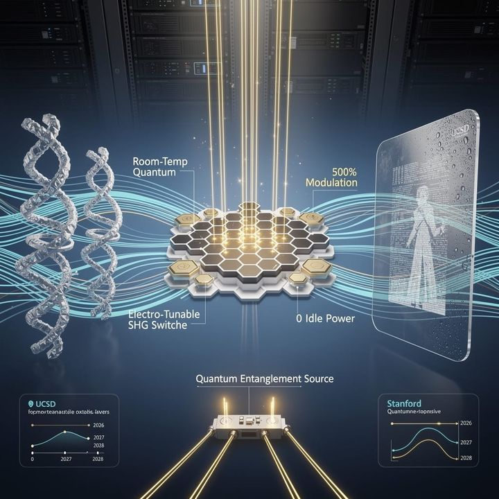 ⚡ 500% Light Modulation: Valleytronics & Photonic Chips Rewrite Computing Rules
