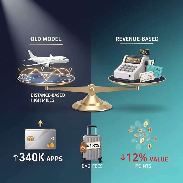 United Caps Miles at 75K Per Ticket: Revenue-Based Loyalty Reshapes Air Travel