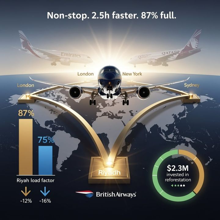 Riyadh Air's 87% Load Factor Shakes Gulf Aviation
