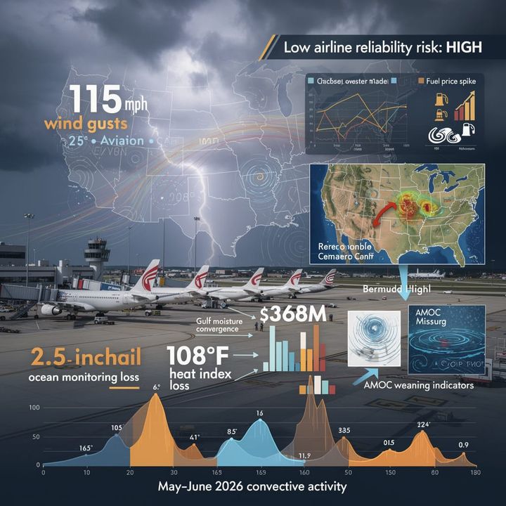 1,000+ Aircraft Grounded: U.S. Aviation Face Systemic Risk Amid Weather Volatility