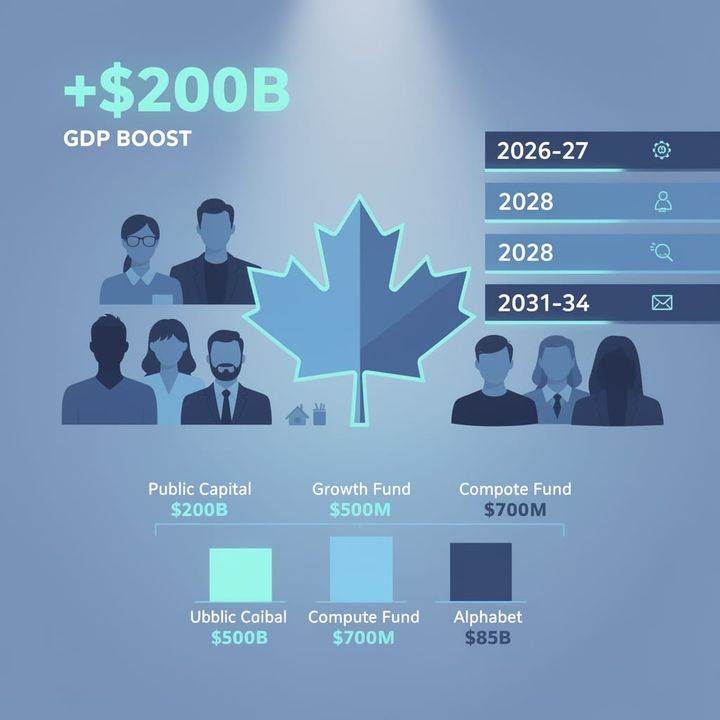 $200B GDP Target: Canada's AI Strategy vs. US Tech Giants