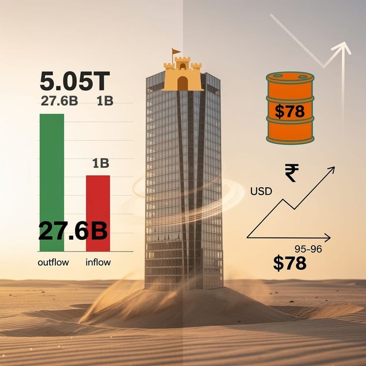 $5.05 Trillion Valuation: India's Equity Market Risks Collapse Amid Sanctions Dependency