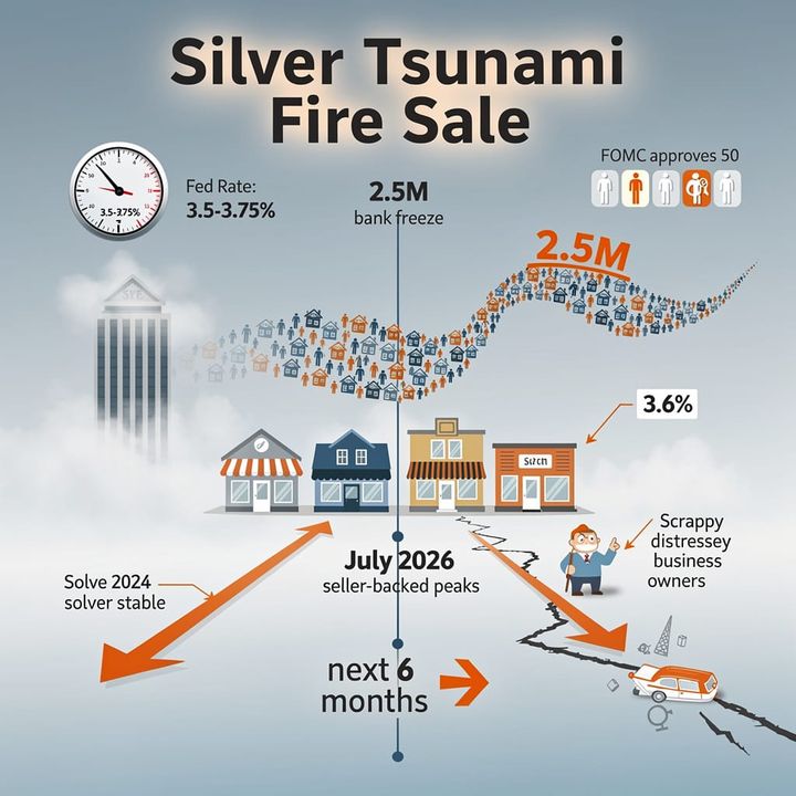 2.5 Million Retiring Owners: Small-Business Fire Sale Hits US Market Amid Lending Freeze
