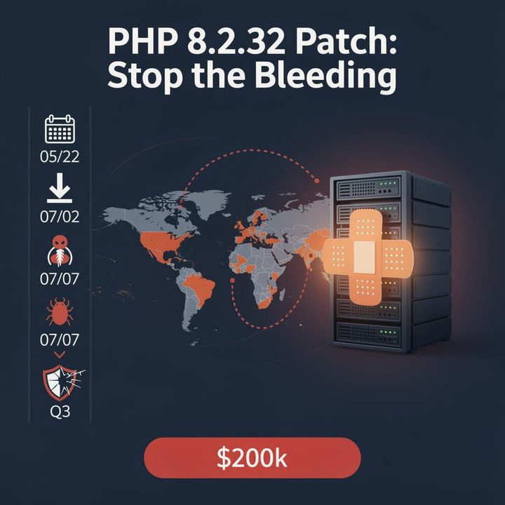 65 Countries Hit: PHP 8.2.32 Patch vs. Global Drupal PostgreSQL SQL Injection