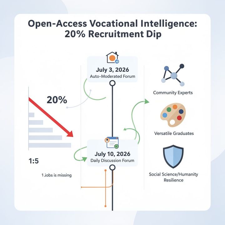 20% Recruitment Decline: Open-Access Vocational Intelligence Disrupts Traditional Hiring in Global Job Market