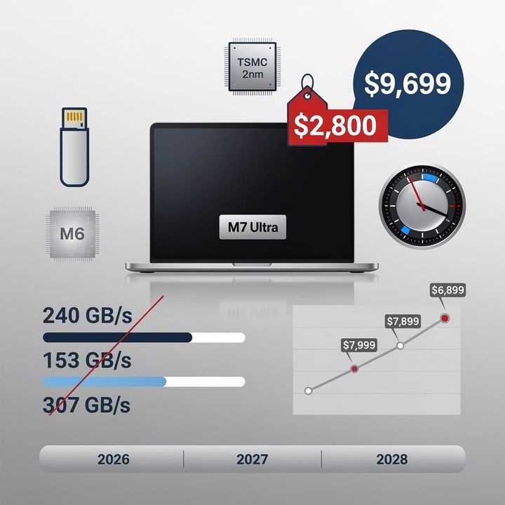 Memory Scarcity: Apple Cuts M6 Mid-Tiers Amid 40% Price Surges for AI Pivot