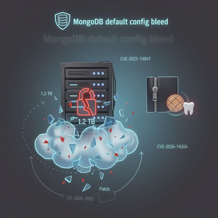 1.2 TB MongoDB Bleed: 7-Month-Old Patch Ignored as CVE-2025-14847 Exploited in Production