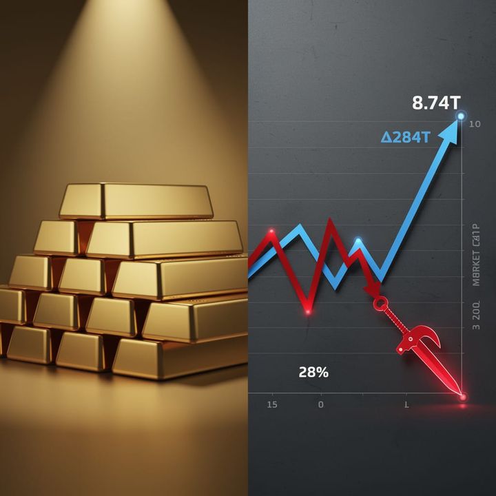 The Great Rotation Myth: Gold Down 28% While S&P 500 Recovers $8.74 Trillion