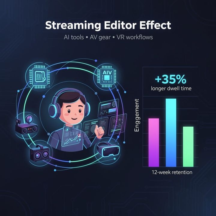 35% Longer Dwell Times: Tom's Guide Streaming Editor Data Proves Specialized AI-AV Coverage Beats General News