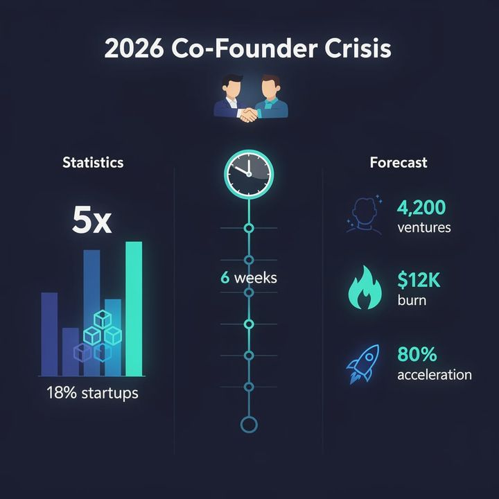 5x Rejection Rate: Why Solo Founders Are Desperately Hunting for Partners