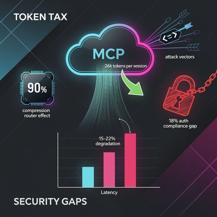 26K Tokens Per MCP Session: Resource Costs and Security Gaps Threaten Rapid Integration