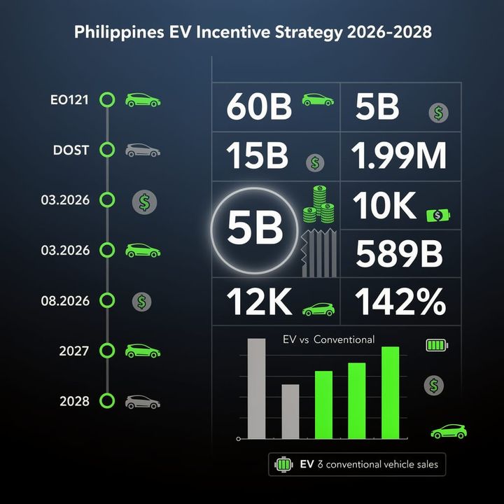 ₱60B EVIS vs. ₱1.99M Grant: The Philippine EV Math Doesn't Add Up
