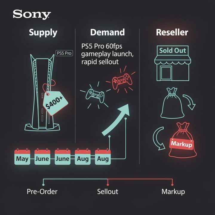 PS5 Pro Sells Out in 3 Hours — Scalpers Pocket $400+ Markup as Sony Leaves Revenue on the Table
