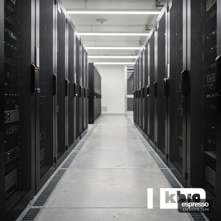 Nebius data center campus with GPU server rows and cooling infrastructure