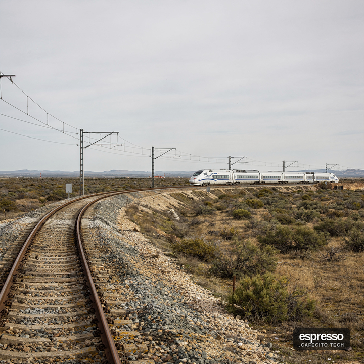 Emergency responders and rail personnel working around damaged high-speed trains on the Madrid–Andalucía line near Urda, Spain.