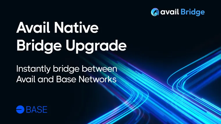 Instantly Bridge AVAIL tokens between Base & Avail Network