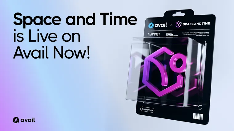 SQL Meets Scalable DA: Space and Time Integrates with Avail