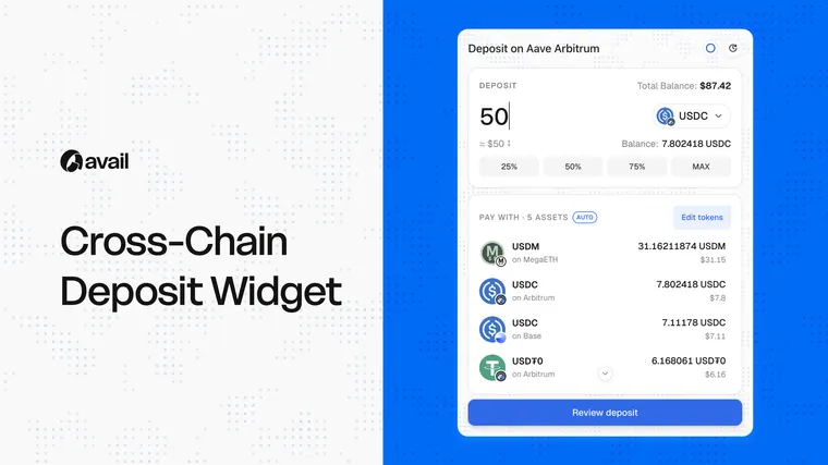 How to Let Users Deposit Across Chains Without Leaving Your App