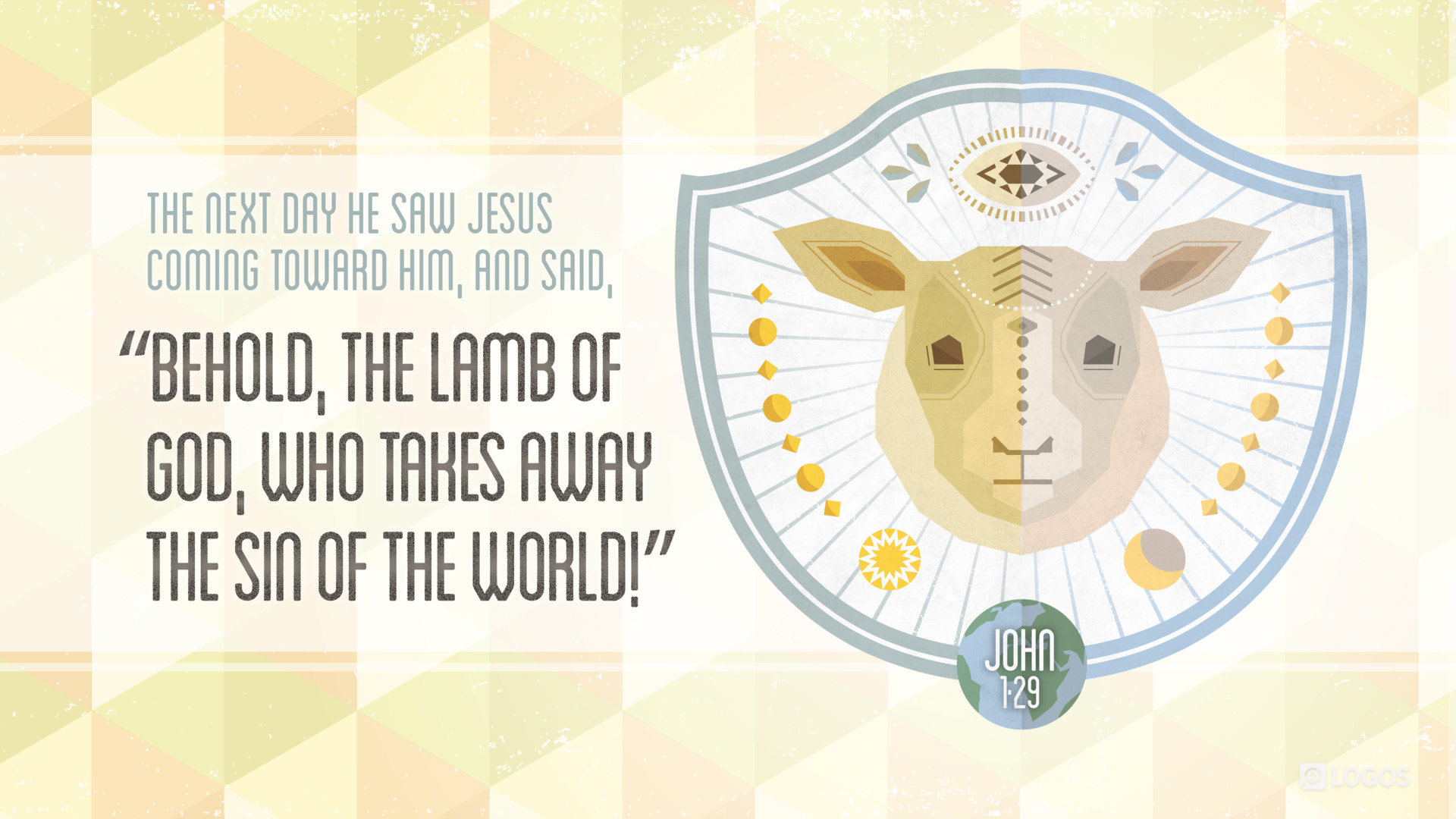 Behold, the Lamb of God
