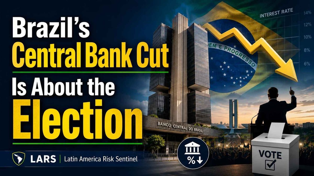 Brazil’s Central Bank Cut Is About the Election