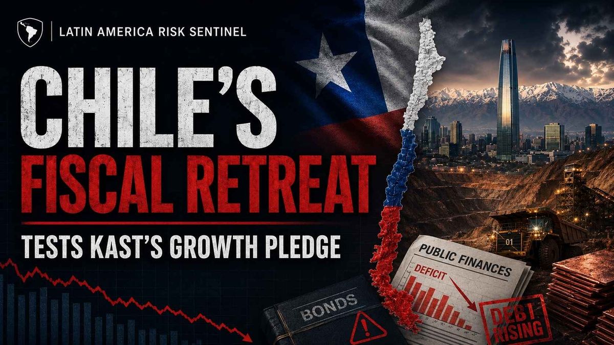 Chile Walks Back 2030 Budget Goal as Debt Pressure Rises