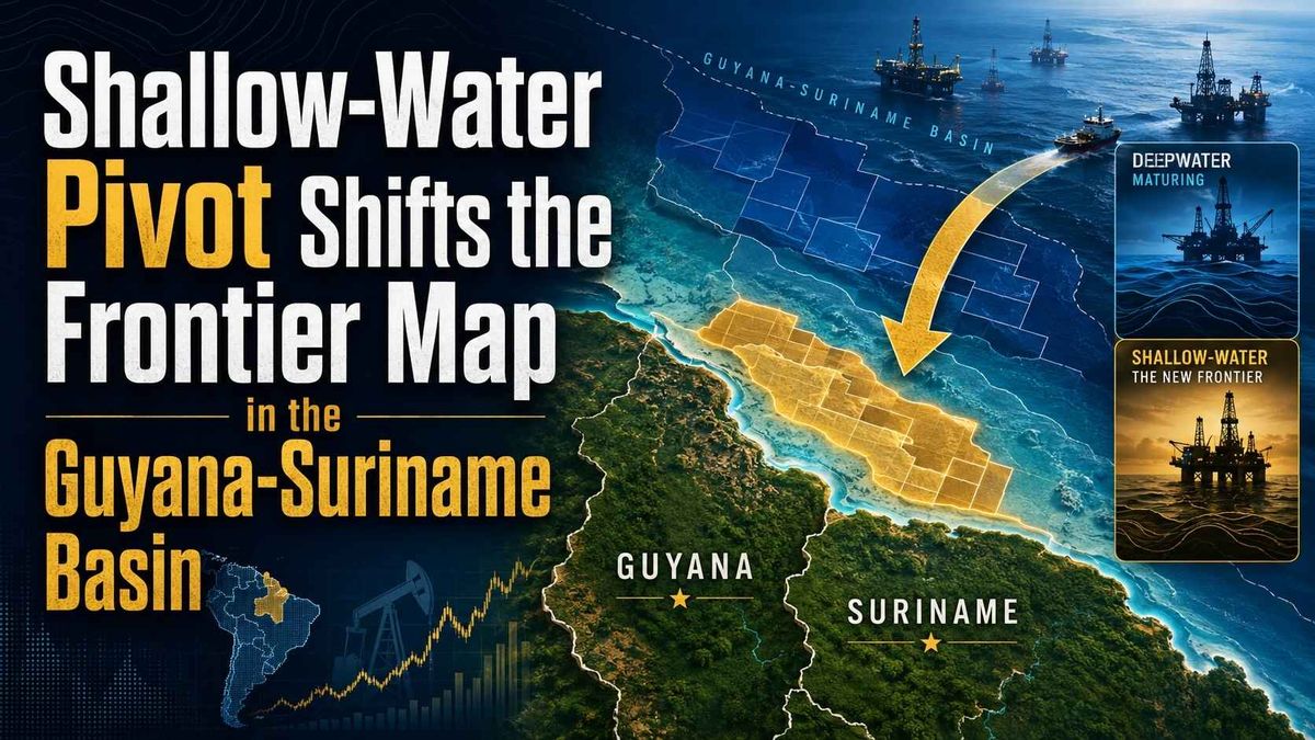 Shallow-Water Pivot Shifts the Frontier Map in the Guyana-Suriname Basin