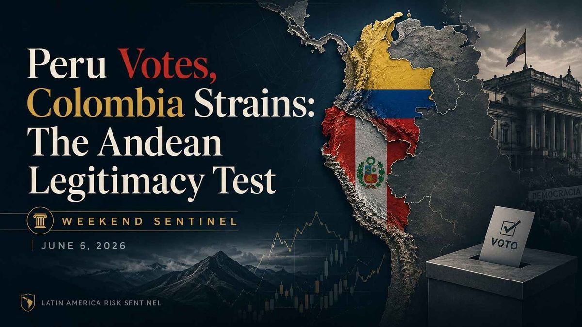 Weekend Sentinel: Andean Risk Signals