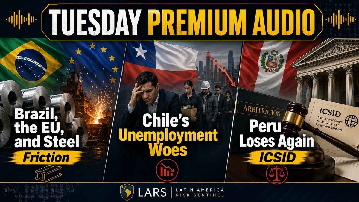 Tuesday Audio: Brazil, Chile, and Peru