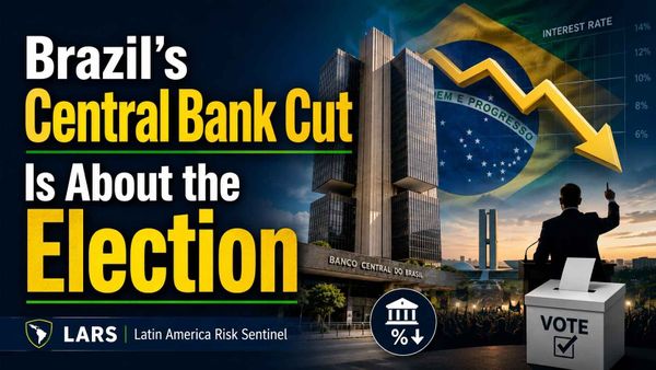 Brazil’s Central Bank Cut Is About the Election
