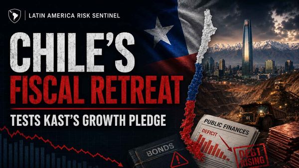Chile Walks Back 2030 Budget Goal as Debt Pressure Rises