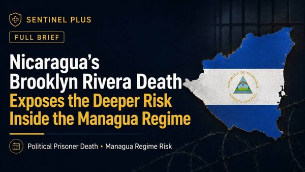 Nicaragua’s Brooklyn Rivera Death Exposes the Deeper Risk Inside the Managua Regime
