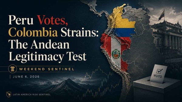 Weekend Sentinel: Andean Risk Signals