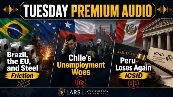 Tuesday Audio: Brazil, Chile, and Peru