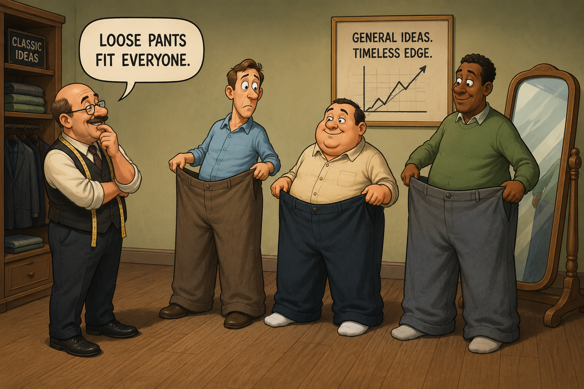 Loose Pants Fit Everyone: Why General Trading Ideas Survive Longer