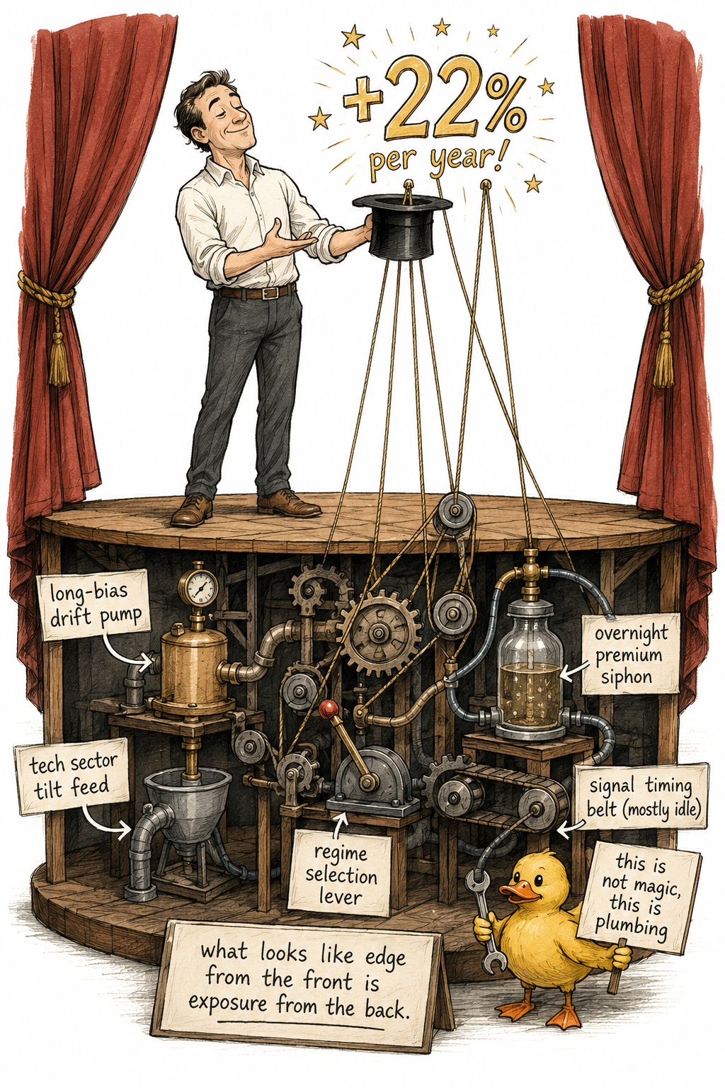 Predictive Power vs Long Bias: The Hidden Trap in Backtests