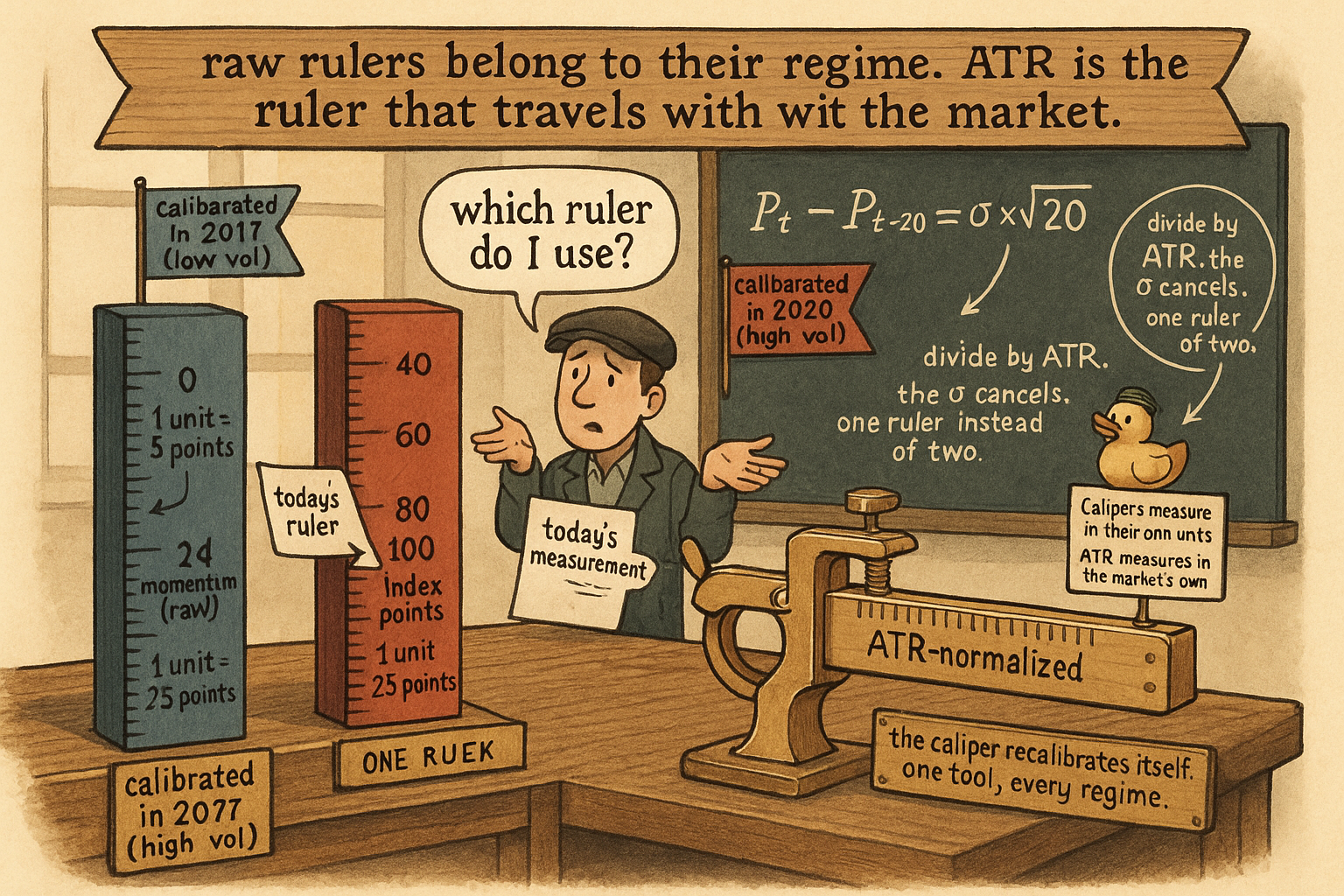 2.11: Why ATR Normalization Is More Than a Volatility Trick