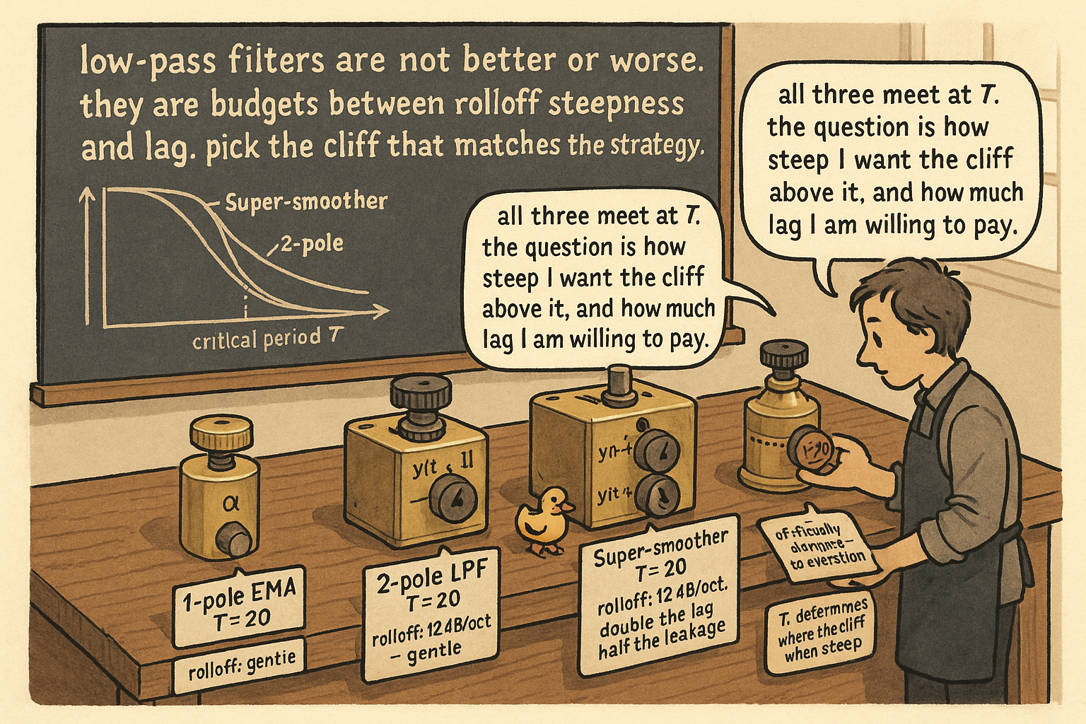 2.21: The Trader's Guide to Low-Pass Filters
