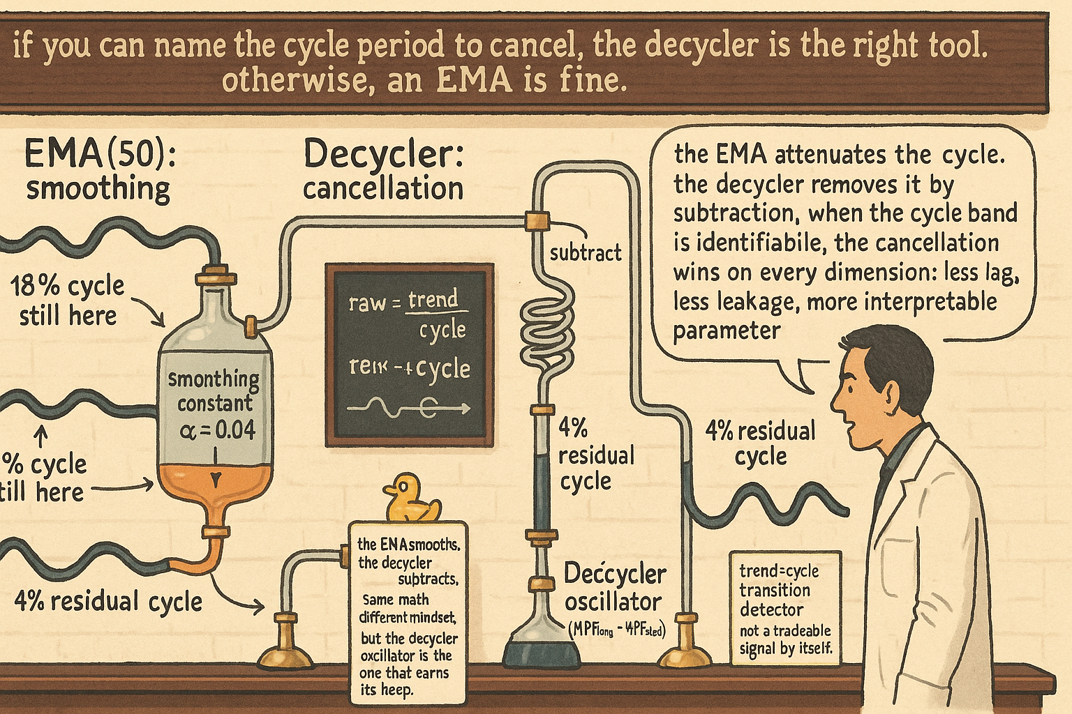 2.24: Decyclers: Extracting Trend by Removing Cycle Energy