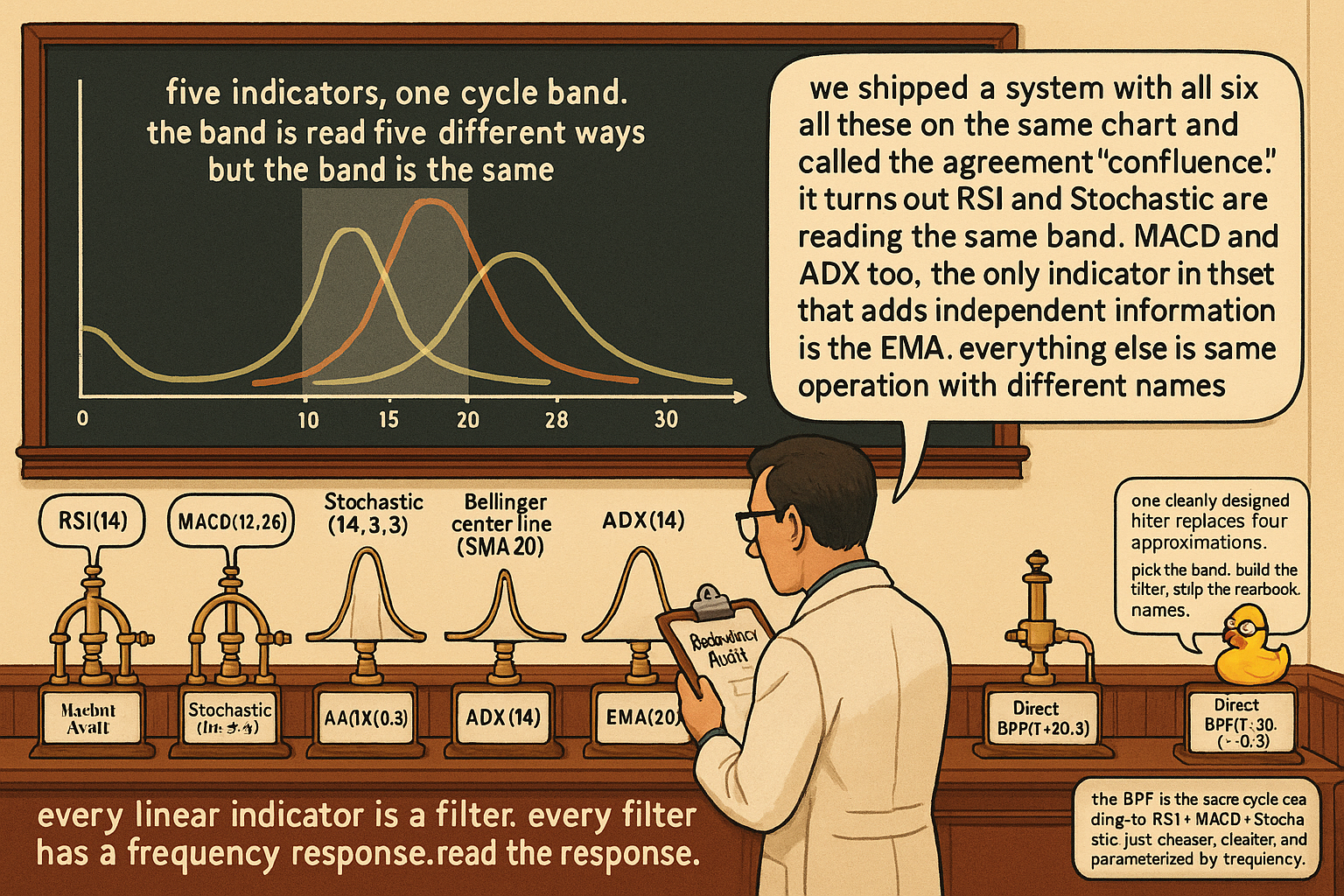 2.26: The Frequency Response of Trading Indicators