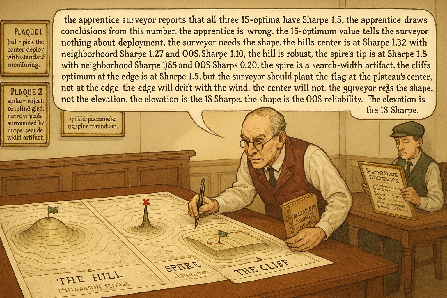 3.26 The Hill, the Spike, and the Cliff: Reading Optimization Surfaces