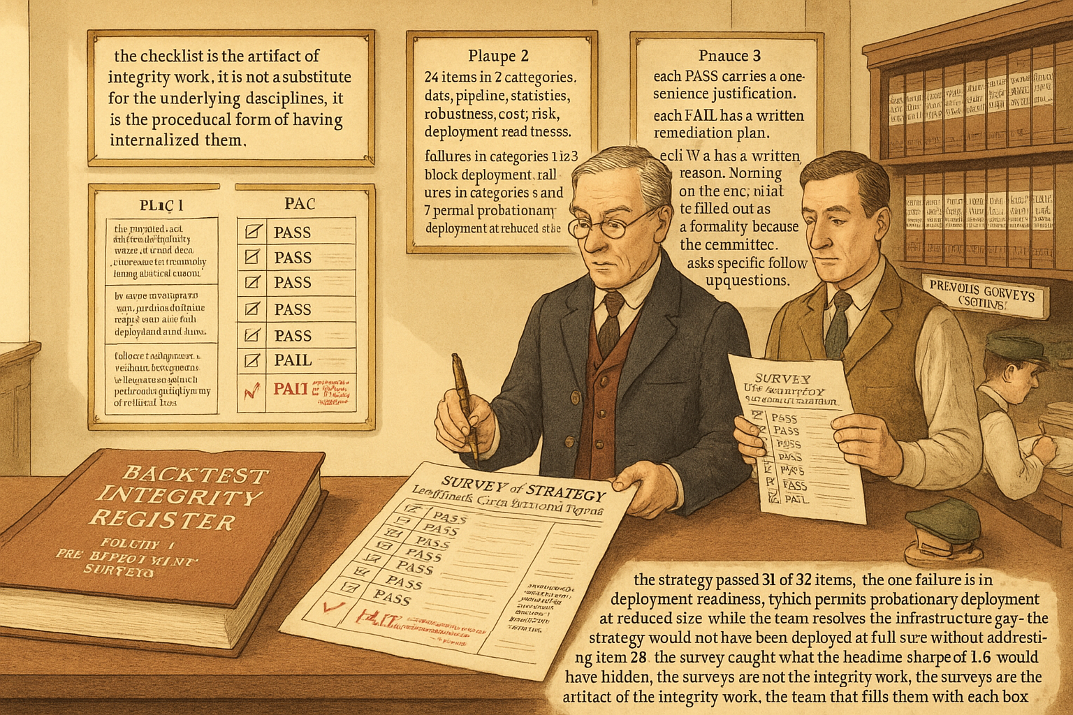 3.32 The Backtest Integrity Checklist