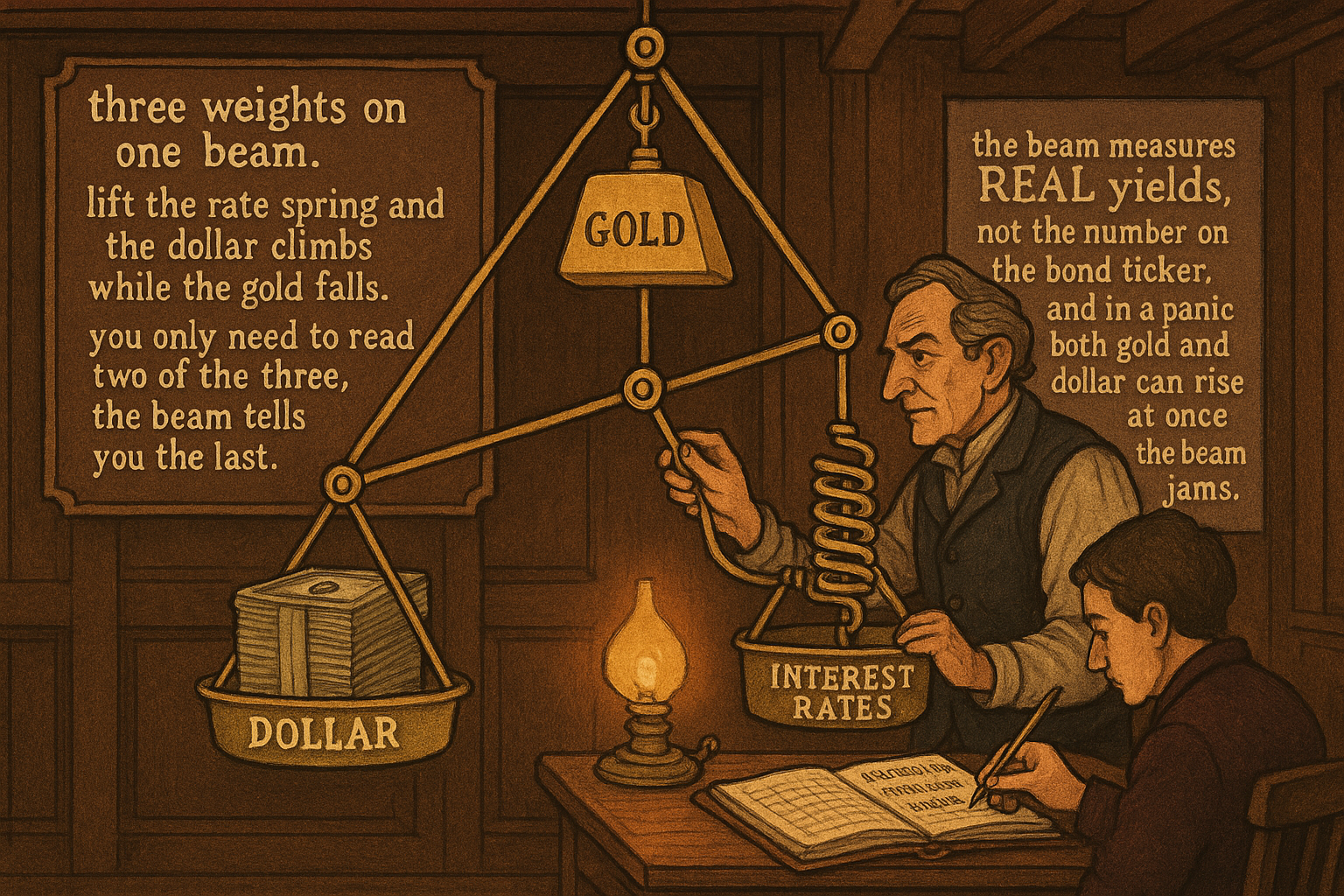 4.16 Gold, Dollar, and Rates: A Practical Intermarket Map